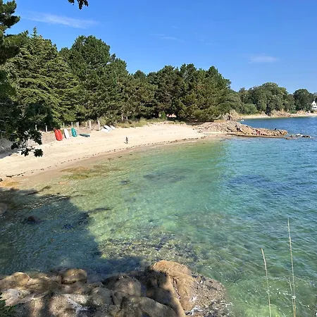 T2 De Charme Renove A Beg-Meil, A 250M De La Plage Fouesnant Buitenkant foto